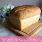 Never-Fail White Bread Recipe | www.happyhealthymotivated.com