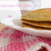 Healthy Oatmeal Pancakes | www.happyhealthymotivated.com