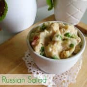 Russian Salad | www.happyhealthymotivated.com