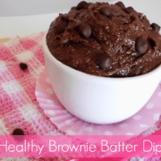 Healthy Brownie Batter Dip
