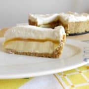 Creamy Lemon Layer Pie | www.happyhealthymotivated.com