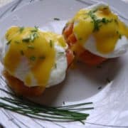 Salmon Eggs Benedict | www.happyhealthymotivated.com