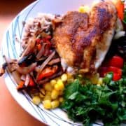 Rice Recipes - Mexican Tilapia Bowls | www.happyhealthymotivated.com