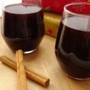 Mulled Sangria Christmas Recipe | www.happyhealthymotivated.com