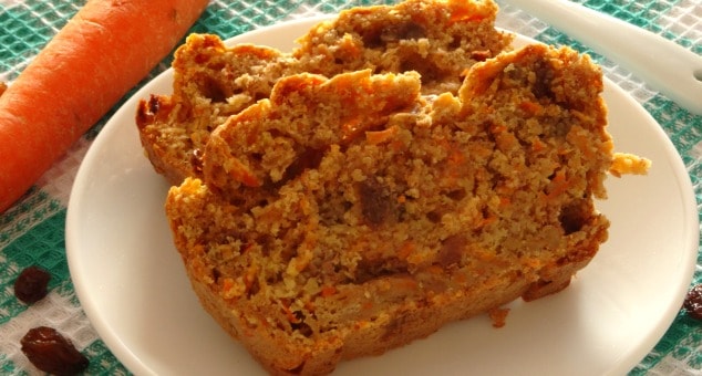 No kidding - this really is the best ever healthy carrot cake! It's made with applesauce and absolutely no added sugar. It's so healthy and delicious you can even eat it for breakfast! Best healthy dessert recipe ever!
