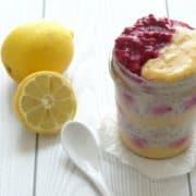 Healthy Lemon Coconut Raspberry Overnight Oats Recipe. Treat yourself to a super healthy and nutritious breakfast that tastes like a naughty, indulgent dessert by making these amazing overnight oats! Just 5 minutes of prep time the night before is all you need to make this fast, simple and healthy breakfast recipe.