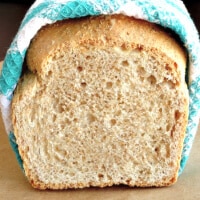 A loaf of healthy whole wheat bread sliced
