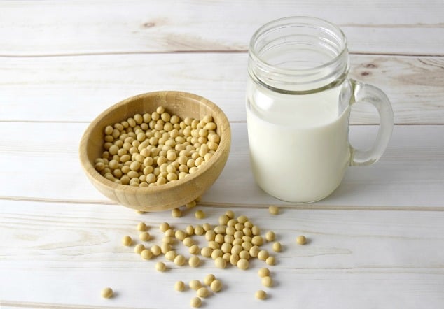 Soy milk - a low FODMAP dairy alternative