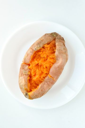 Healthy Baked Sweet Potato with Easy and Healthy Homemade Chili