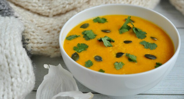 Carrot and Coriander Soup - Creme De La Crumb